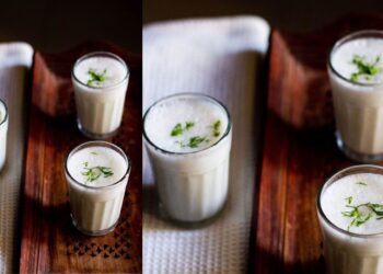 Chilled healthy homemade drink